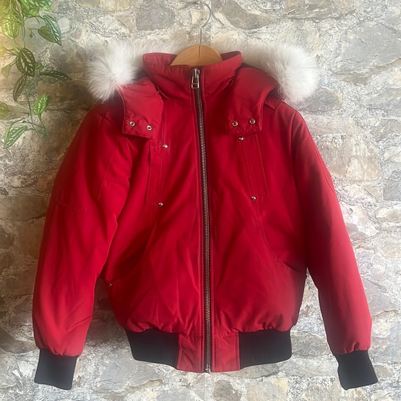 Moose Knuckles Juniors' Neoshear Bomber Jacket - Picture 1 of 8